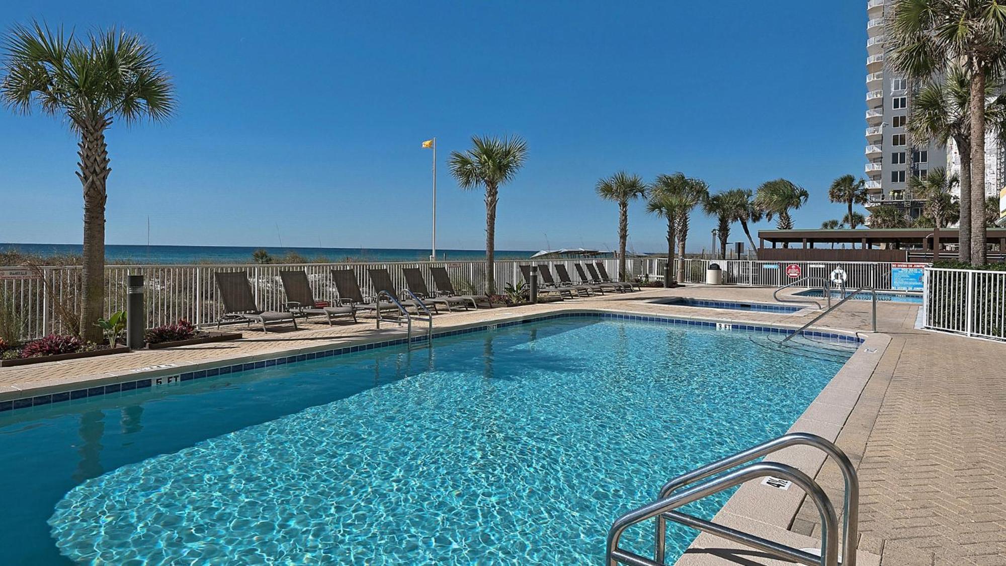 Parking Included-Beachfront 2Bd Ocean Villa! Gorgeous Amenities, Private Complex Panama City Beach Ngoại thất bức ảnh