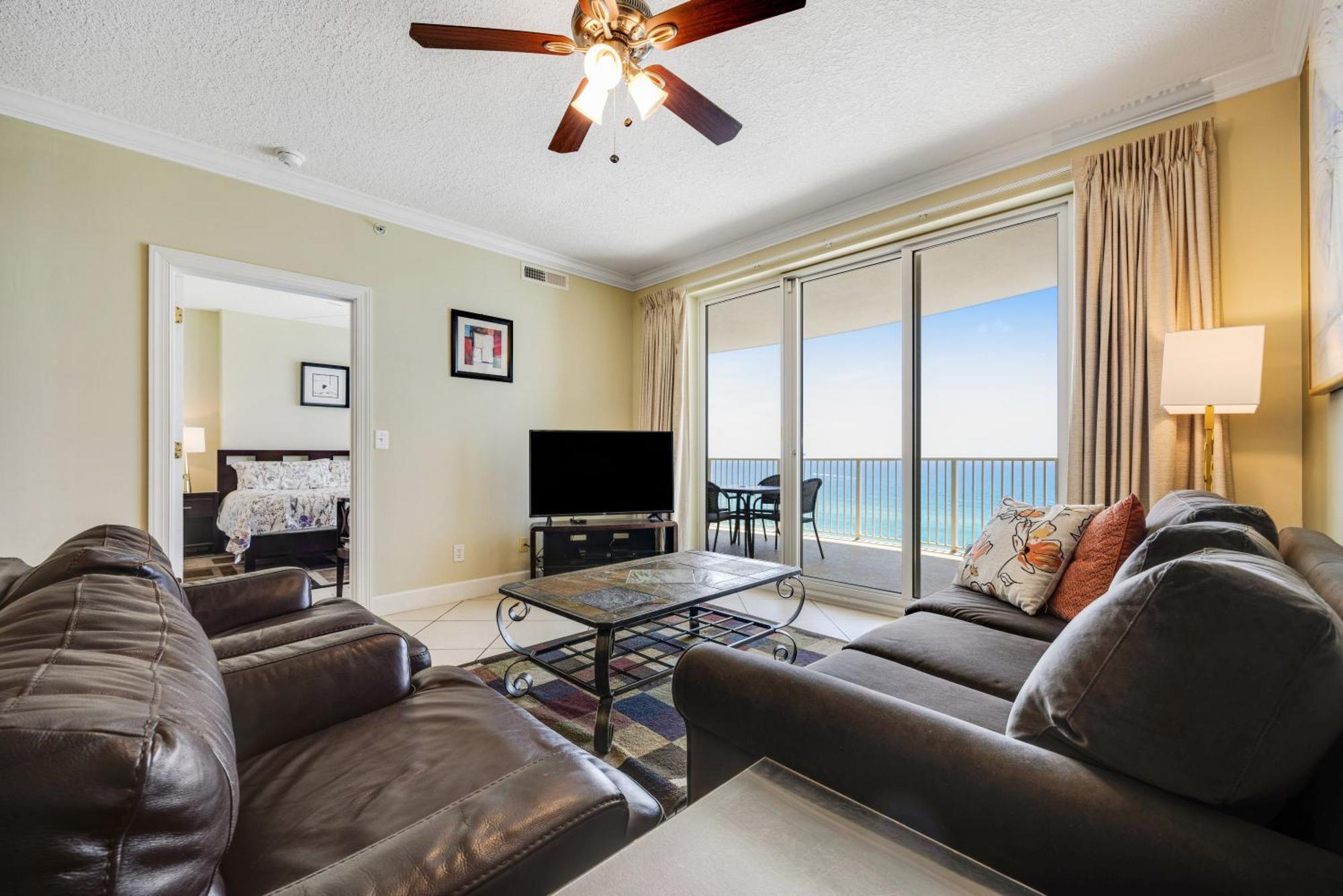 Parking Included-Beachfront 2Bd Ocean Villa! Gorgeous Amenities, Private Complex Panama City Beach Ngoại thất bức ảnh